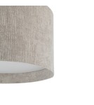 Ceiling lamps with lampshade - Nowodvorski CEDRO S Ceiling Lamps Plafond Max power 15W only LED E27 Beige 11670 - product 6