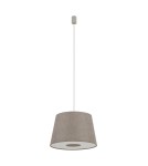 Pendant lamps with lampshade - Nowodvorski TUTOIA Ceiling lamps Pendant lamps Max wattage 25W only LED E27 Beige 11682 - product 1