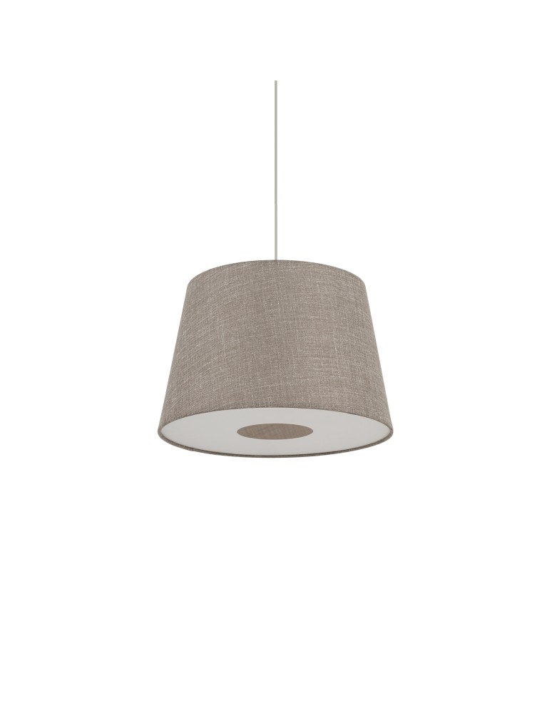 Pendant lamps with lampshade - Nowodvorski TUTOIA Ceiling lamps Pendant lamps Max wattage 25W only LED E27 Beige 11682 - product kolory-swiatla.pl 3