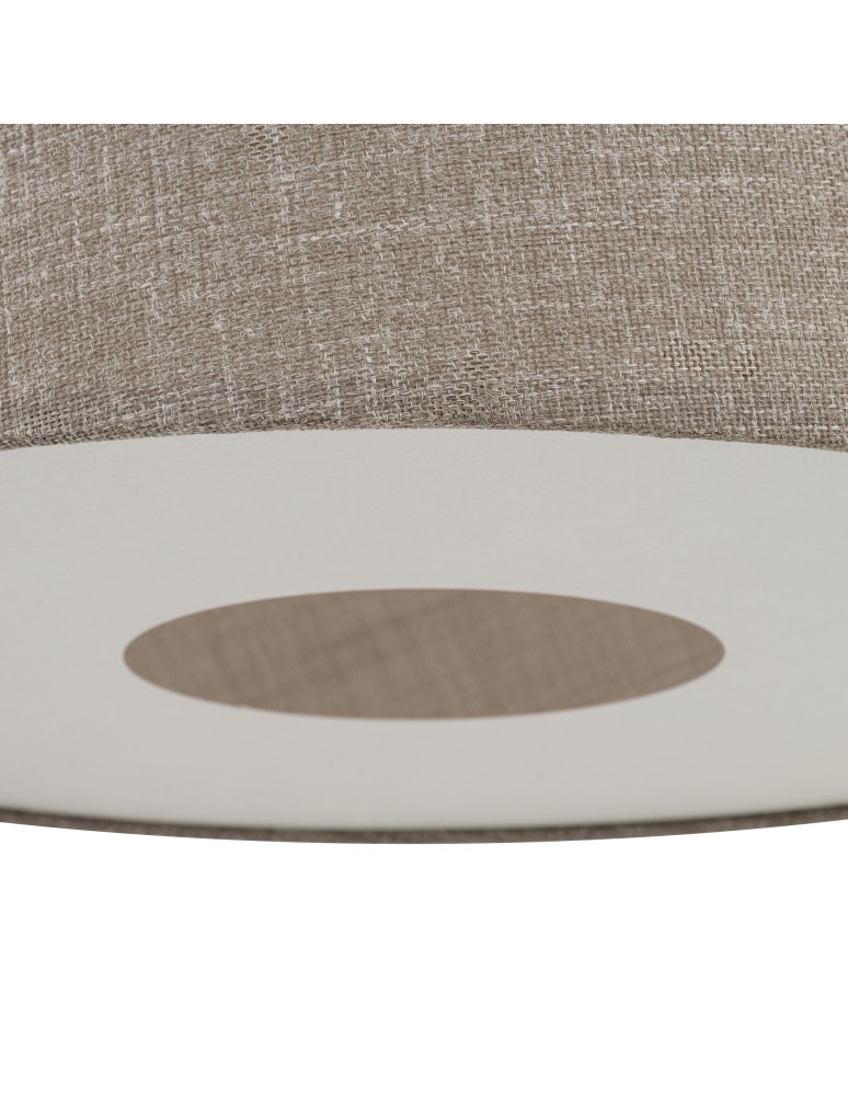 Pendant lamps with lampshade - Nowodvorski TUTOIA Ceiling lamps Pendant lamps Max wattage 25W only LED E27 Beige 11682 - product kolory-swiatla.pl 5