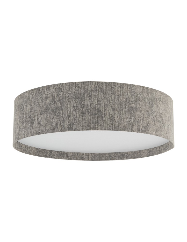 Ceiling lamps with lampshade - Nowodvorski LAGO M Ceiling Lamps Plafond Max power 15W only LED E27 Grey 11680 - product kolory-swiatla.pl 1