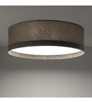 Nowodvorski LAGO M  Lampy sufitowe Plafon Max moc 15W only LED E27  Szary 11680