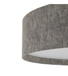 Ceiling lamps with lampshade - Nowodvorski LAGO M Ceiling Lamps Plafond Max power 15W only LED E27 Grey 11680 - product 6