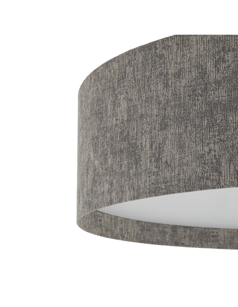 Ceiling lamps with lampshade - Nowodvorski LAGO M Ceiling Lamps Plafond Max power 15W only LED E27 Grey 11680 - product kolory-swiatla.pl 6