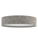 Ceiling lamps with lampshade - Nowodvorski LAGO L Ceiling Lamps Plafond Max power 15W only LED E27 Grey 11681 - product 3