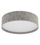 Ceiling lamps with lampshade - Nowodvorski LAGO L Ceiling Lamps Plafond Max power 15W only LED E27 Grey 11681 - product 4