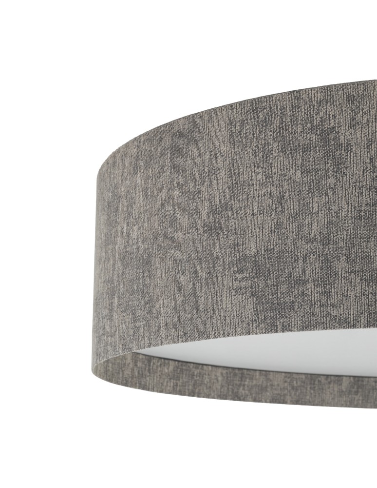 Ceiling lamps with lampshade - Nowodvorski LAGO L Ceiling Lamps Plafond Max power 15W only LED E27 Grey 11681 - product kolory-swiatla.pl 6