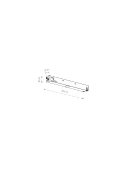 Nowodvorski LVM 48V, 150W,  INSIDE POWER SUPPLY Systemy szynowe 1-obwodowy niskonapięciowy 48V LVM Akcesoria Uniwersalne Max mo - produkt 2