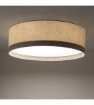 Ceiling lamps with lampshade - Nowodvorski CEDRO M Ceiling Lamps Plafond Max power 15W only LED E27 Beige 11671 - product 2