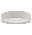 Ceiling lamps with lampshade - Nowodvorski CEDRO L Ceiling Lamps Plafond Max power 15W only LED E27 Beige 11672 - product 1
