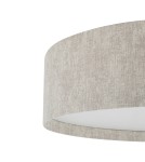 Ceiling lamps with lampshade - Nowodvorski CEDRO L Ceiling Lamps Plafond Max power 15W only LED E27 Beige 11672 - product 6