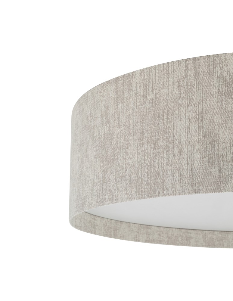 Ceiling lamps with lampshade - Nowodvorski CEDRO L Ceiling Lamps Plafond Max power 15W only LED E27 Beige 11672 - product kolory-swiatla.pl 6