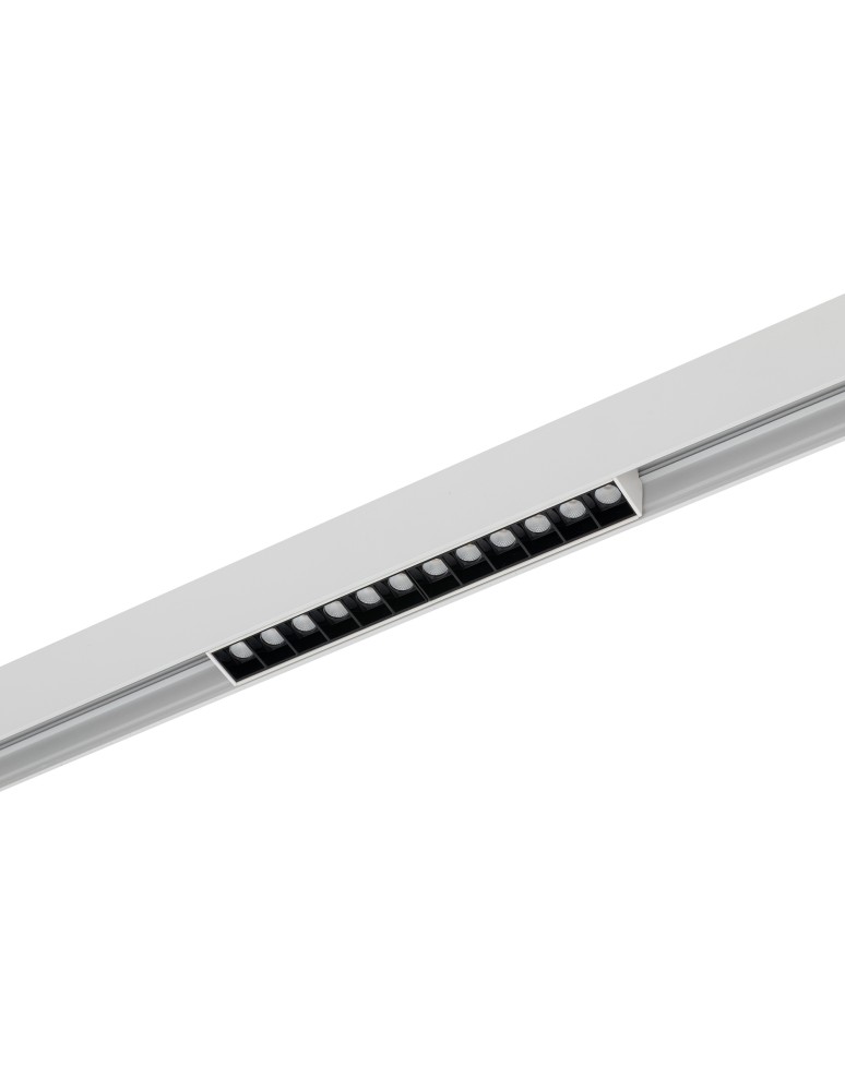 Magnetic rail lamps - Nowodvorski LVM FOCUS LED 9W Rail systems 1-circuit low voltage 48V LVM led lamps Max power 9W LED 3000K White 11632 - product kolory-swiatla.pl 4