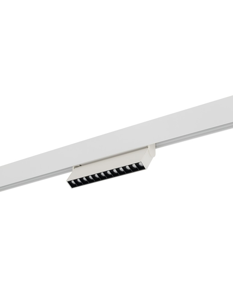 Magnetic rail lamps - Nowodvorski LVM FOCUS OUT LED 9W Rail systems 1-circuit low voltage 48V LVM led lamps Max power 9W LED 3000K White 1163 - product kolory-swiatla.pl 5