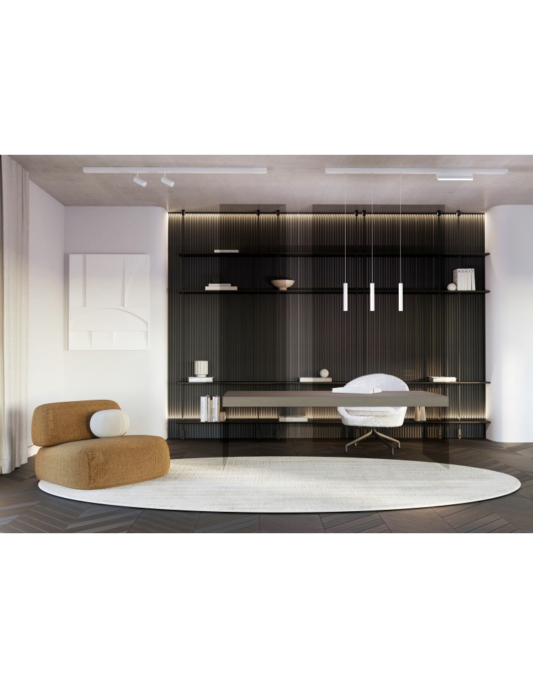 Magnetic rail lamps - Nowodvorski LVM FOCUS OUT LED 9W Rail systems 1-circuit low voltage 48V LVM led lamps Max power 9W LED 3000K White 1163 - product kolory-swiatla.pl 8