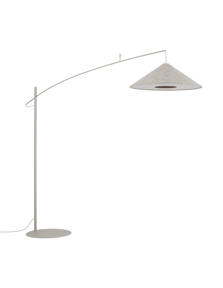 Broken floor lamps - Nowodvorski POISE A Floor Max power 25W only LED E27 Beige 11686 - product kolory-swiatla.pl 3