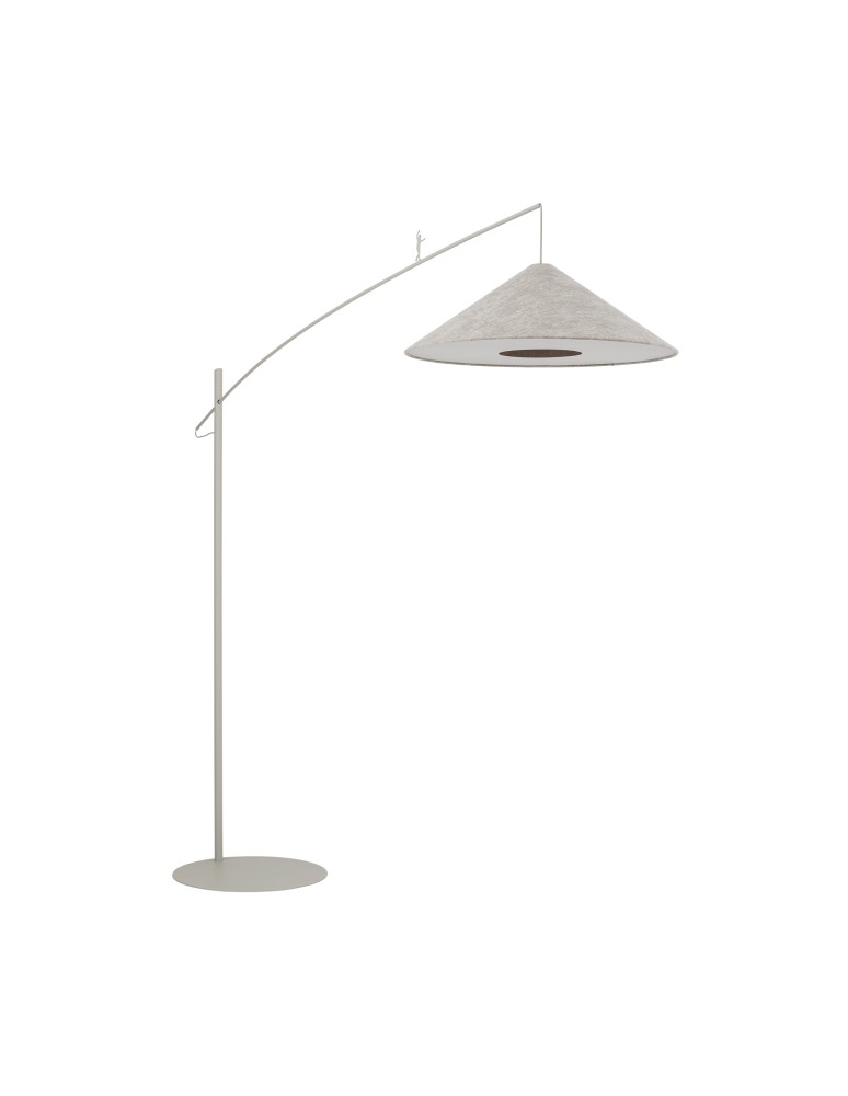 Broken floor lamps - Nowodvorski POISE A Floor Max power 25W only LED E27 Beige 11686 - product kolory-swiatla.pl 5