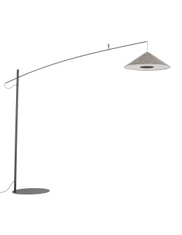 Nowodvorski POISE A Podłogowa Max moc 25W only LED E27 Szary 11767