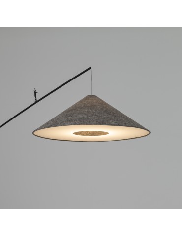 Nowodvorski POISE A Floor Max wattage 25W only LED E27 Grey 11767 - product 2