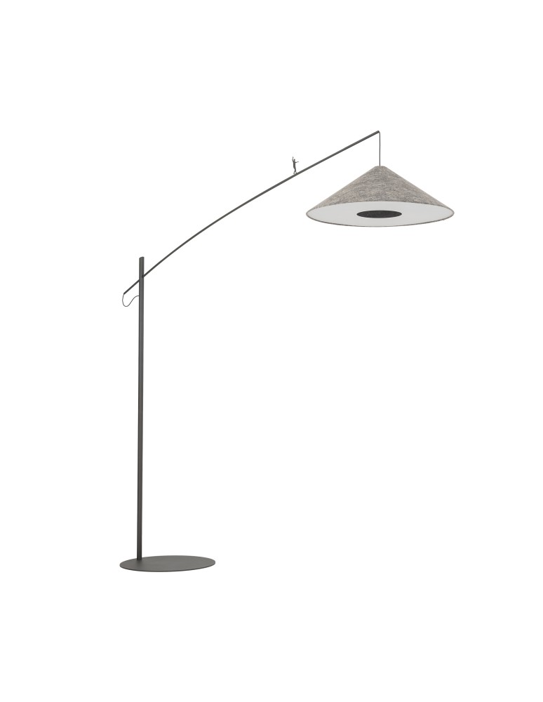 Nowodvorski POISE A  Podłogowa Max moc 25W only LED E27  Szary 11767