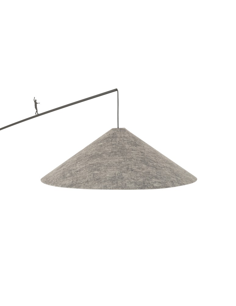 Broken floor lamps - Nowodvorski POISE A Floor Max wattage 25W only LED E27 Grey 11767 - product kolory-swiatla.pl 4