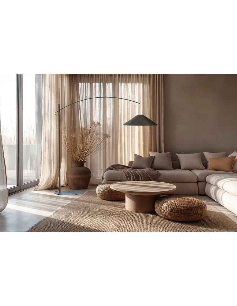 Broken floor lamps - Nowodvorski POISE A Floor Max wattage 25W only LED E27 Grey 11767 - product kolory-swiatla.pl 10