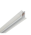 Magnetic rails - Nowodvorski LVM RECESSED TRACK 2M Rail Systems 1-circuit 48V LVM Low Voltage Rail Flush Mount White 11625 - product 1