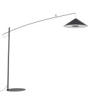 Broken floor lamps - Nowodvorski POISE A Floor Max wattage 25W only LED E27 Black 11768 - product 1