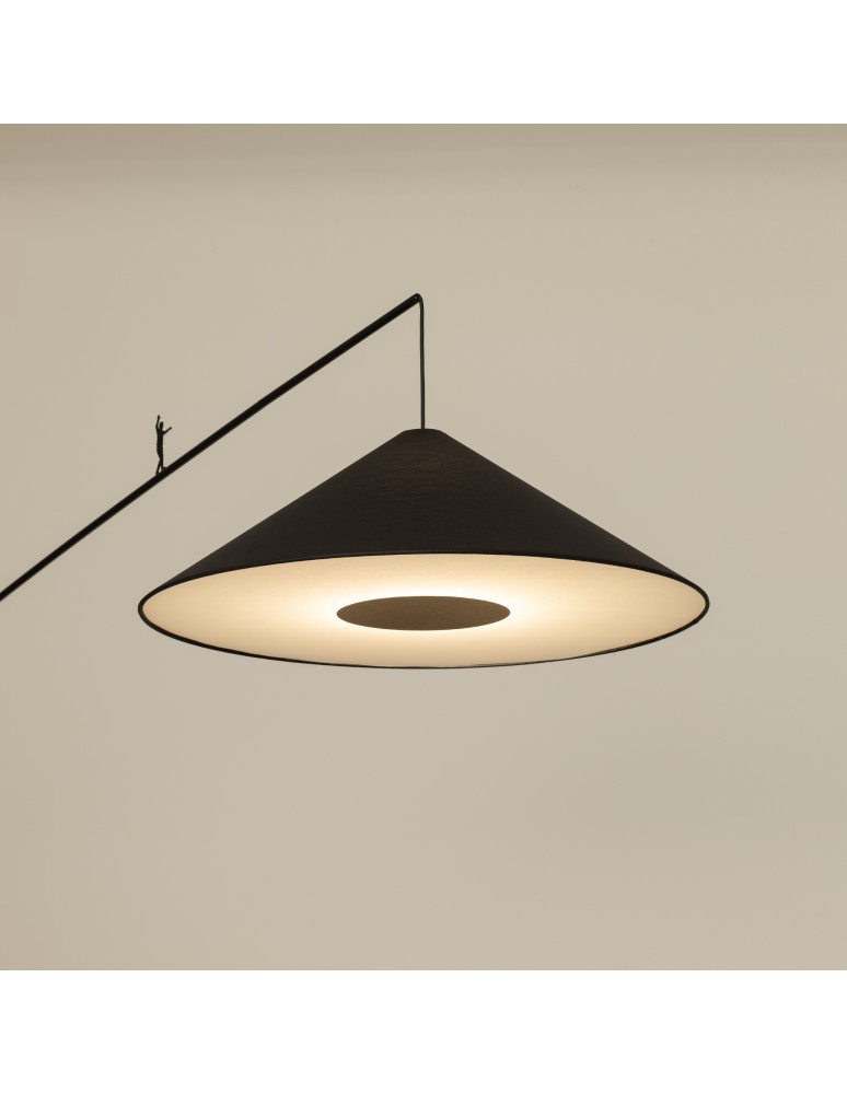 Broken floor lamps - Nowodvorski POISE A Floor Max wattage 25W only LED E27 Black 11768 - product kolory-swiatla.pl 2