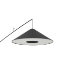 Broken floor lamps - Nowodvorski POISE A Floor Max wattage 25W only LED E27 Black 11768 - product 5