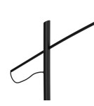 Broken floor lamps - Nowodvorski POISE A Floor Max wattage 25W only LED E27 Black 11768 - product 8
