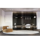 Magnetic rail lamps - Nowodvorski LVM ROLLER LED 9W Rail systems 1-circuit low voltage 48V LVM led lamps Max power 9W LED 3000K White 11640 - product 6