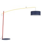 Broken floor lamps - Nowodvorski POISE B Floor Max wattage 25W only LED E27 Navy blue 11430 - product 1