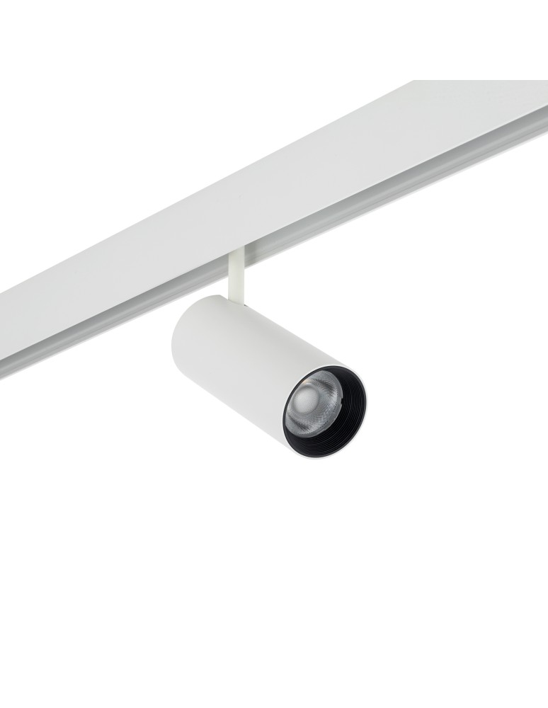 Magnetic rail lamps - Nowodvorski LVM SPOT LED 15W Rail systems 1-circuit low voltage 48V LVM led lamps Max power 15W LED 3000K White 11642 - product kolory-swiatla.pl 4