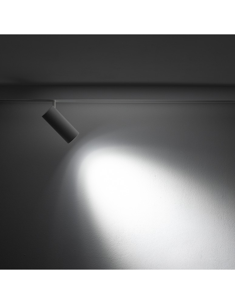 Magnetic rail lamps - Nowodvorski LVM SPOT LED 15W 4000K Rail systems 1-circuit low voltage 48V LVM led lamps Max power 15W LED 4000K White 1 - product kolory-swiatla.pl 2