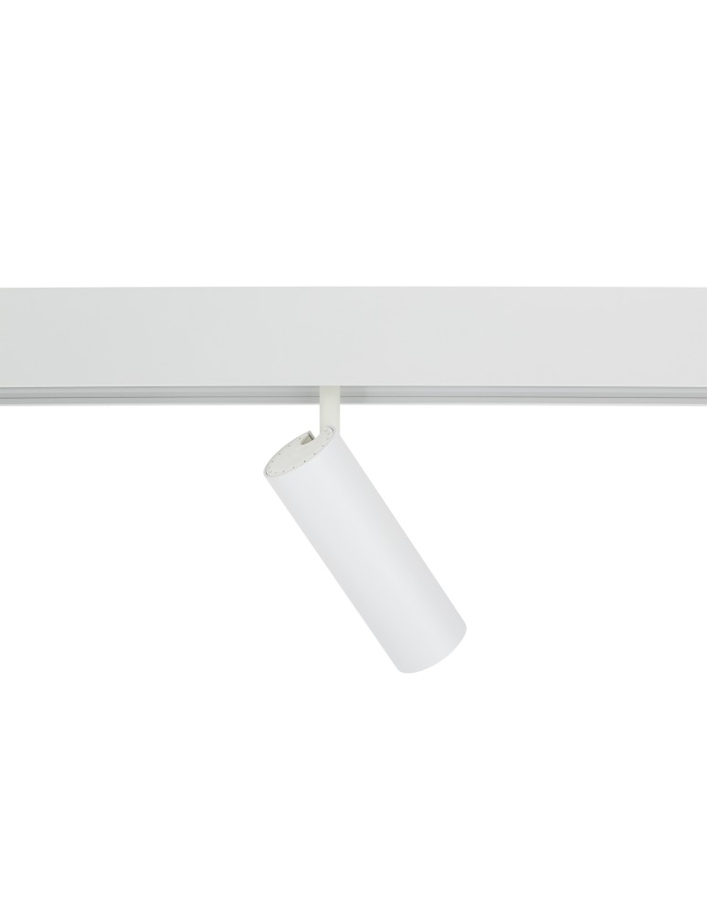 Magnetic rail lamps - Nowodvorski LVM SPOT LED 9W Rail systems 1-circuit low voltage 48V LVM led lamps Max power 9W LED 3000K White 11644 - product kolory-swiatla.pl 6