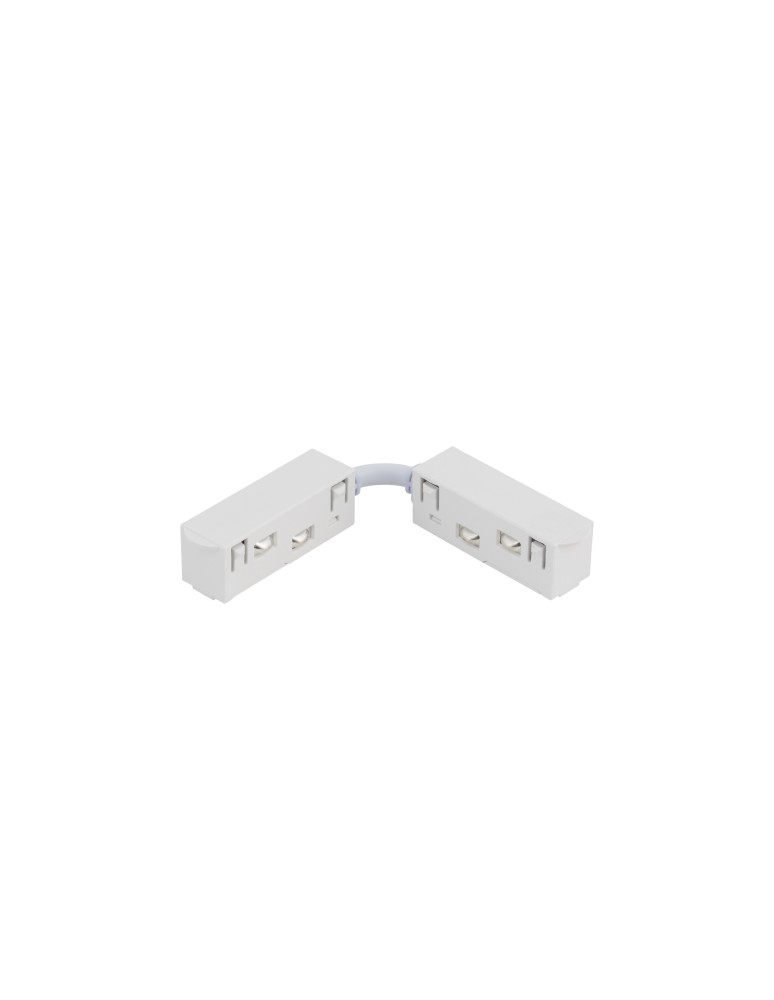 Accessories for magnetic busbars - Nowodvorski LVM STRAIGHT CONDUCTIVE MODULE Rail systems 1-circuit low voltage 48V LVM Universal Accessories White 1162 - product kolory-swiatla.pl 1