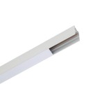 Magnetic rails - Nowodvorski LVM TRACK 1M Rail systems 1-circuit low voltage 48V LVM surface-mounted rail White 11626 - product 2