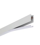 Magnetic rails - Nowodvorski LVM TRACK 1M Rail systems 1-circuit low voltage 48V LVM surface-mounted rail White 11626 - product 3