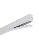 Magnetic rails - Nowodvorski LVM TRACK 1M Rail systems 1-circuit low voltage 48V LVM surface-mounted rail White 11626 - product 4