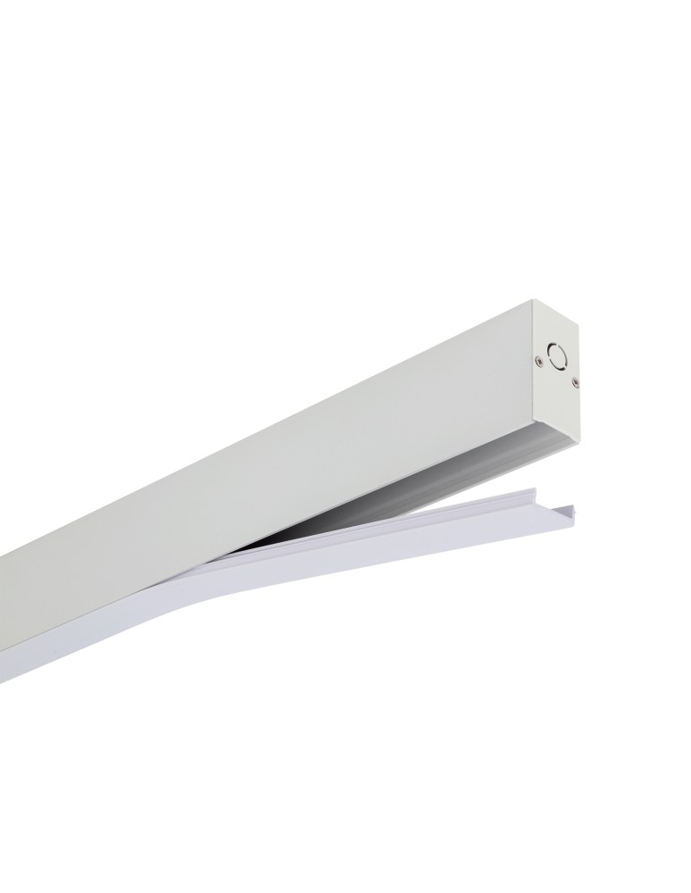Magnetic rails - Nowodvorski LVM TRACK 2M Rail systems 1-circuit low voltage 48V LVM surface-mounted rail White 11627 - product kolory-swiatla.pl 4