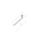 Magnetic rails - Nowodvorski LVM TRACK 2M Rail systems 1-circuit low voltage 48V LVM surface-mounted rail White 11627 - product 7