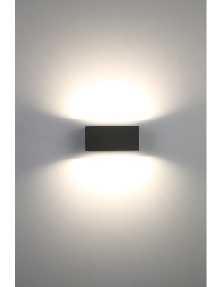 Outdoor wall lamps - Lutec GEMINI Wall LED Anthracite 5189113118 - product kolory-swiatla.pl 6