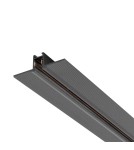 Nowodvorski NANO - LVM RECESSED TRACK 1M Systemy szynowe 1-obwodowy niskonapięciowy 24V NANO-LVM Szynoprzewód Podtynkowe Czarn