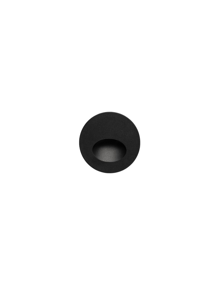 Luminaires to be built into the wall - Nowodvorski AVA LED Outdoor Wall Mounted Max wattage 3W LED IP54 3000K Black 11530 - product kolory-swiatla.pl 1