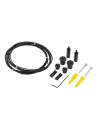 Nowodvorski NANO - LVM SUSPENSION KIT Systemy szynowe 1-obwodowy niskonapięciowy 24V NANO-LVM Akcesoria Natynkowe Czarny 11744