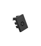 Magnetic rails - Nowodvorski NANO - LVM TRACK 1M Rail systems 1-circuit low voltage 24V NANO-LVM Surface-mounted rail Black 11724 - product 2