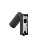 Reading wall lamps - Nowodvorski FOURTY Wall-mounted Adjustable with switch Max wattage 10W only LED GU10 R35 Black 11763 - product 6
