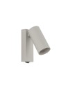 View Nowodvorski FOURTY Wall-mounted Adjustable with switch Max wattage 10W only LED GU10 R35 Silk gray 11765