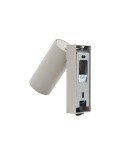 Reading wall lamps - Nowodvorski FOURTY Wall-mounted Adjustable with switch Max wattage 10W only LED GU10 R35 Silk gray 11765 - product 6